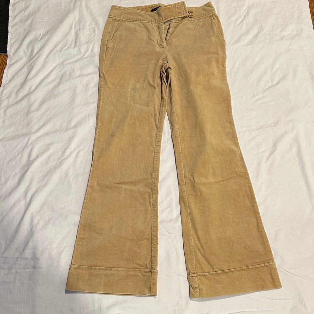 Reaction Kenneth Cole Beige Corduroy Pants